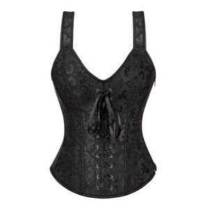 black corset top